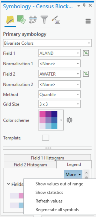 Bivariate Colors