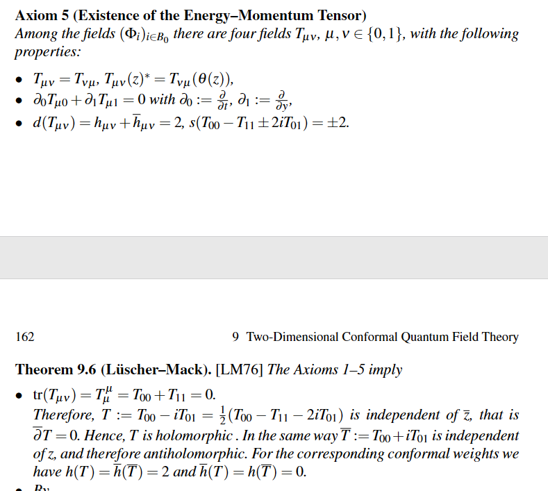 Axiom and theorem