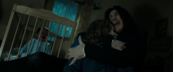 Severus, Harry, and his dead mother