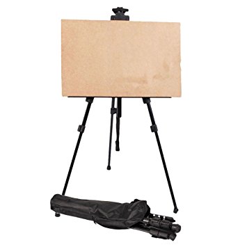 Easel with drawing board