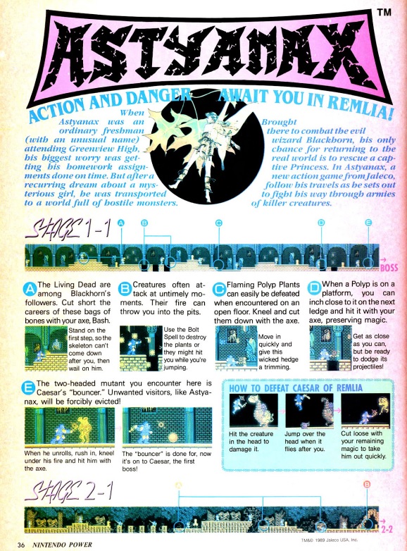 Nintendo Power article