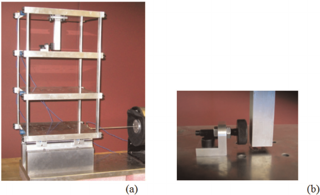 Four-Storey steel frame experiment