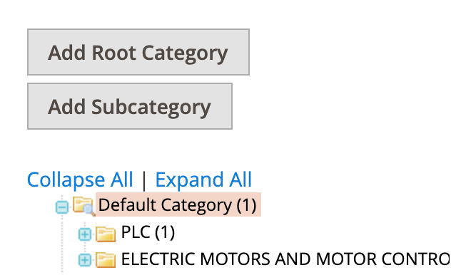 Rearranging your category