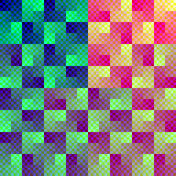 hilbert curve colors