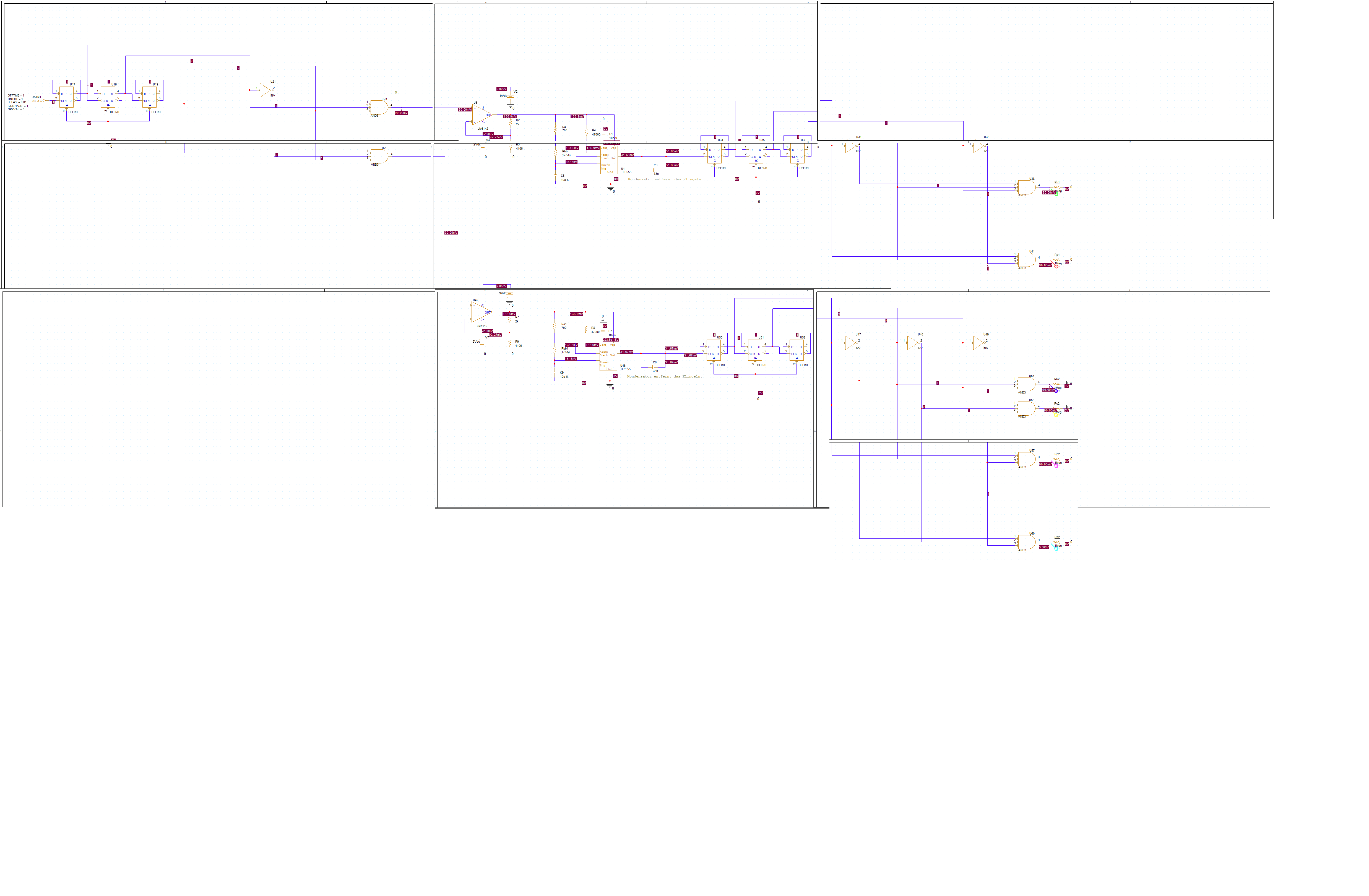 schematic, glued