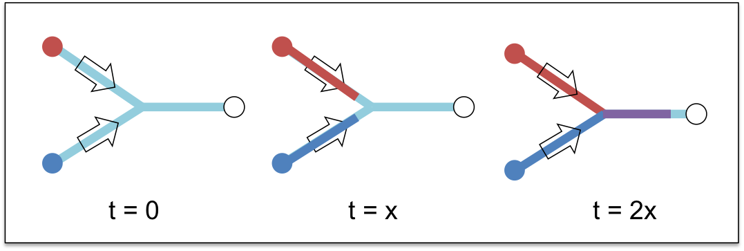 Simple pipe network example