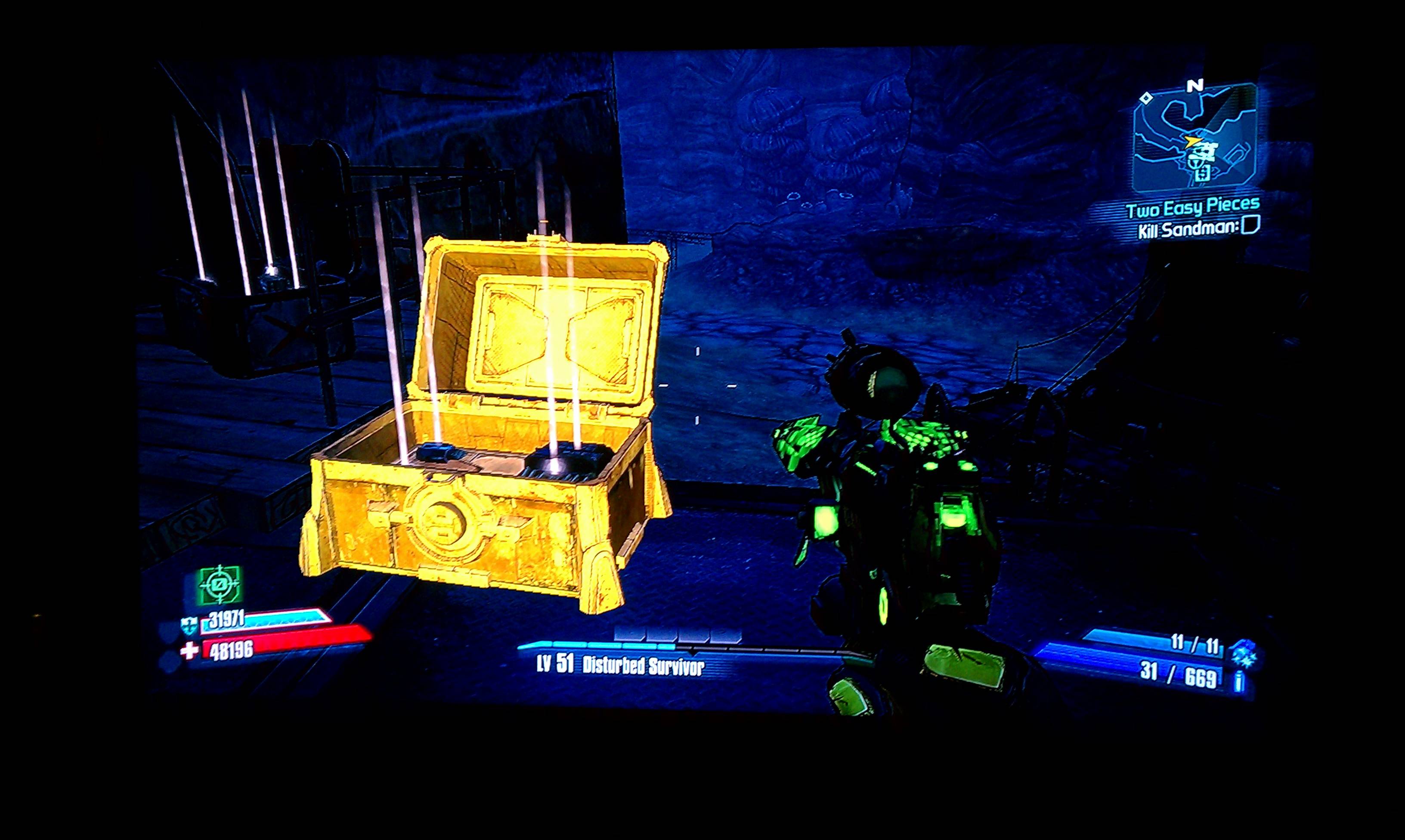 Captain Scarlett Gold Loot Chest #2