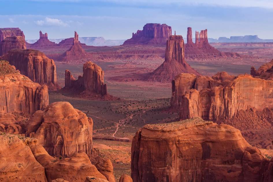 Monument Valley mesas