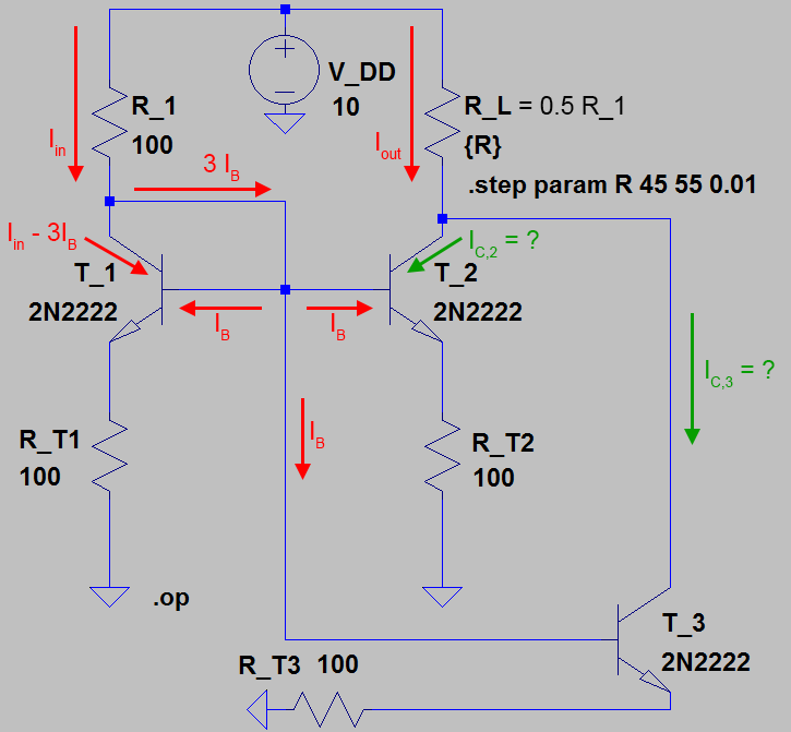 NPN BJT Current Source Current Doubler