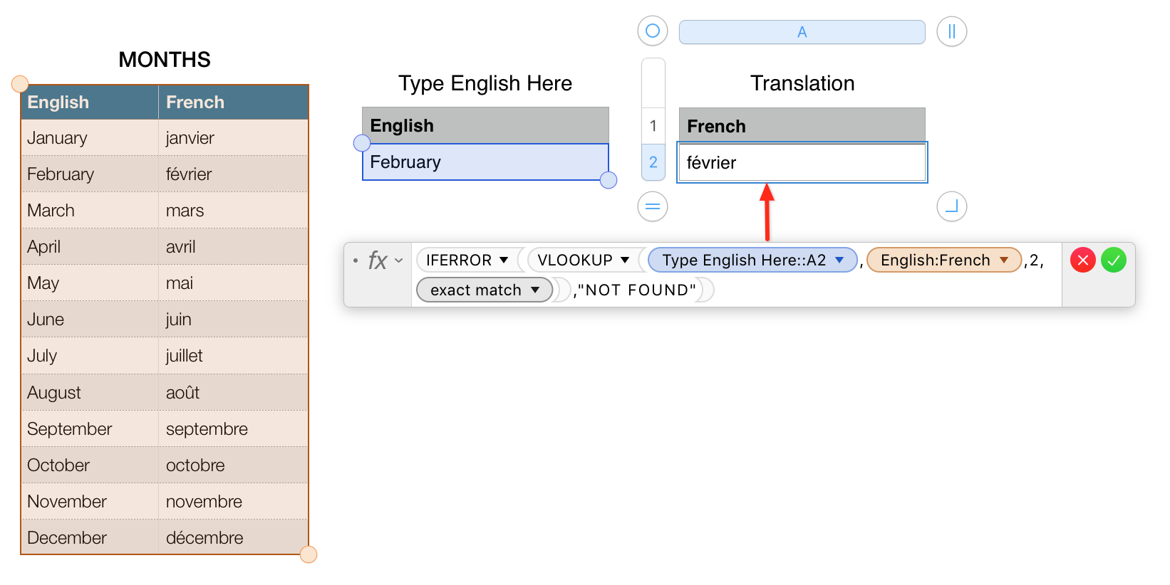 VLOOKUP no match