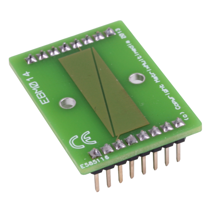 Capacitive sliding sensor, made with two complementary triangles which form a square together, so that the ratio changes along the length, usually used to allow the MCU to determine finger position from this ratio.