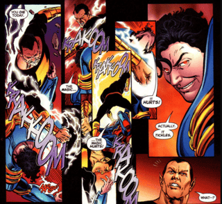 Superboy Prime says he's tickled