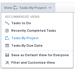 Asana-My Tasks View