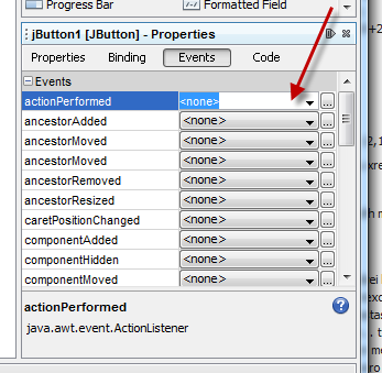 Netbeans Properties