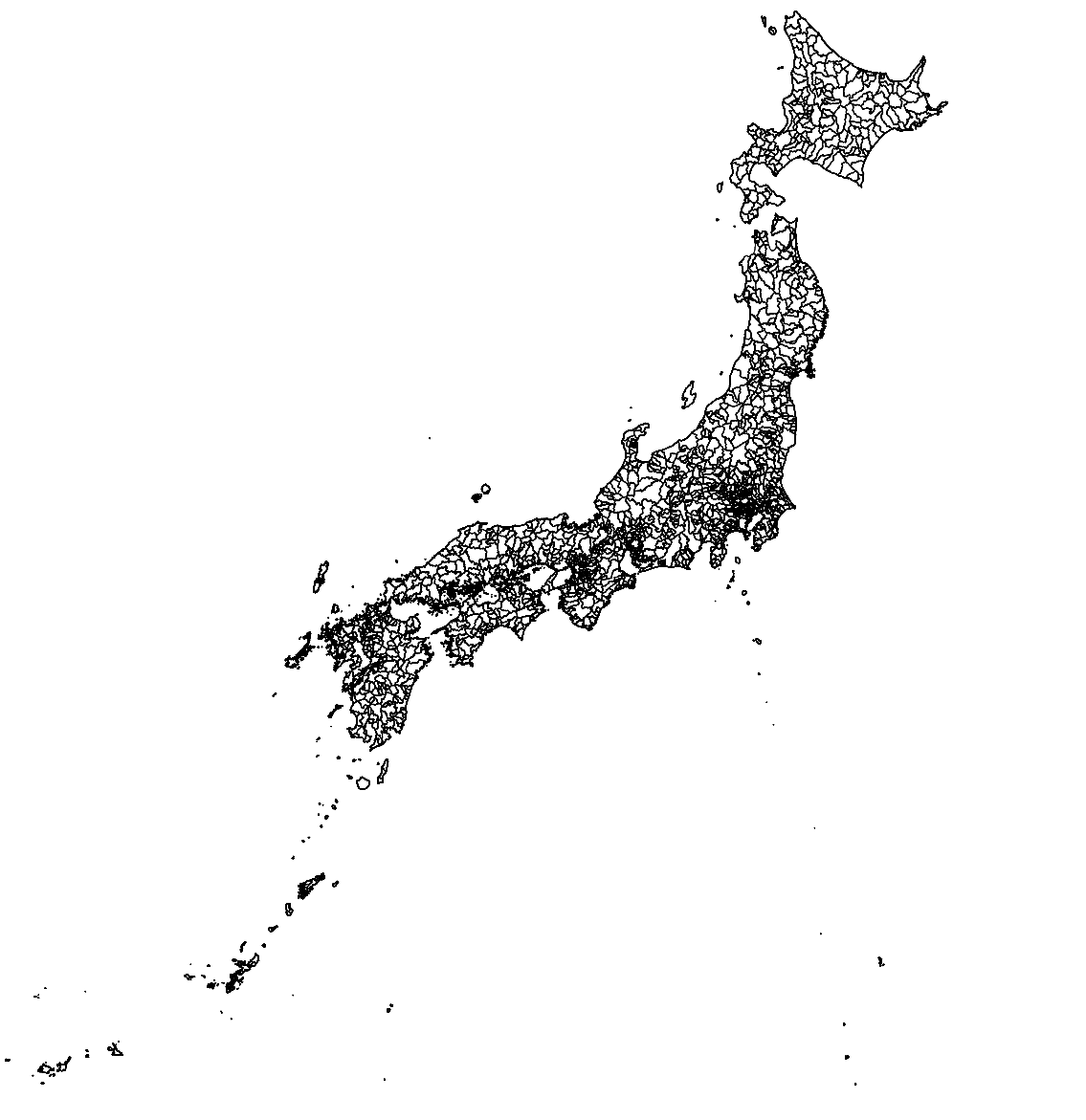 SVG of Japan