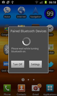 Smart Bluetooth Widget - Turning bluetooth on