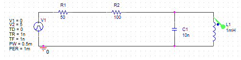 circuit diagram image in pspice