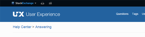 StackExchange Help Center
