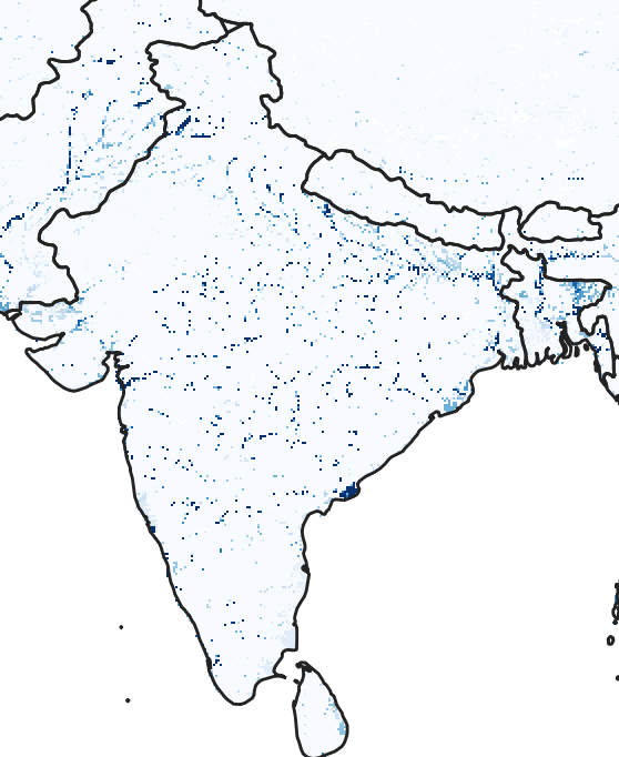 Zoomed-out river map