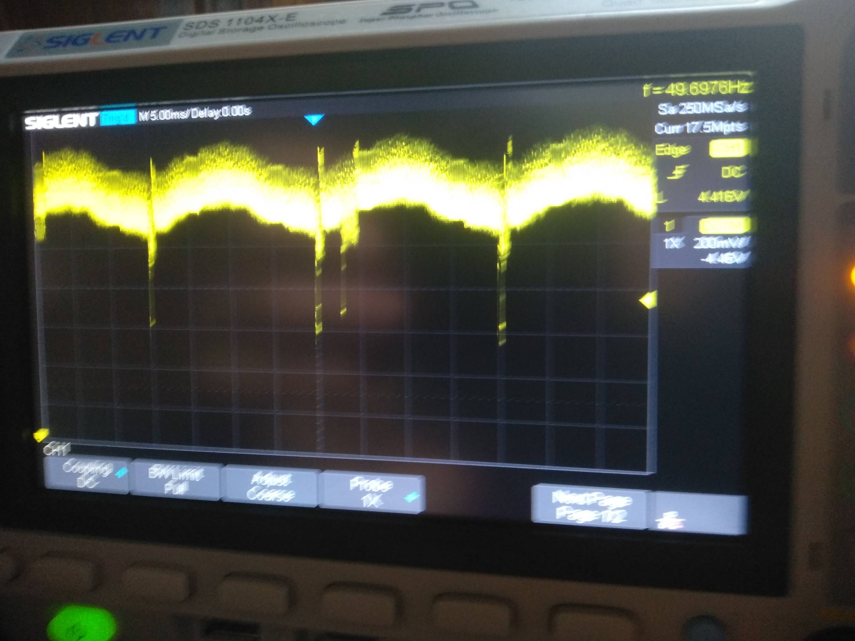 Unstable behavior without GND