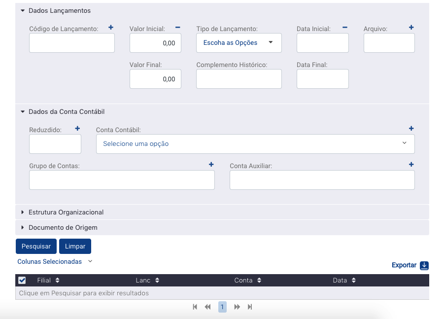 Filters with 2 accordions opened