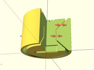 Diabolic shaped tolerance test part