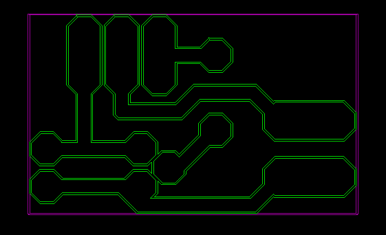 CNC cut PCB toolpaths