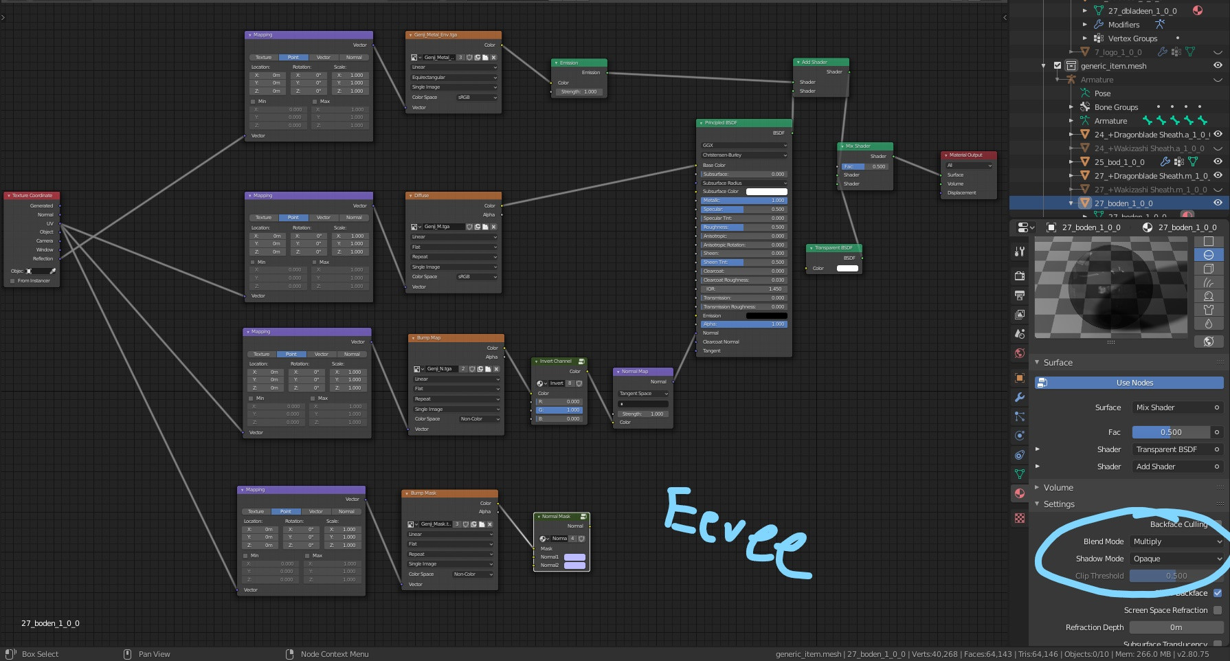 eevee shader nodes/blend mode multiply