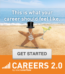 This is what your career should feel like.  If you're a starfish.