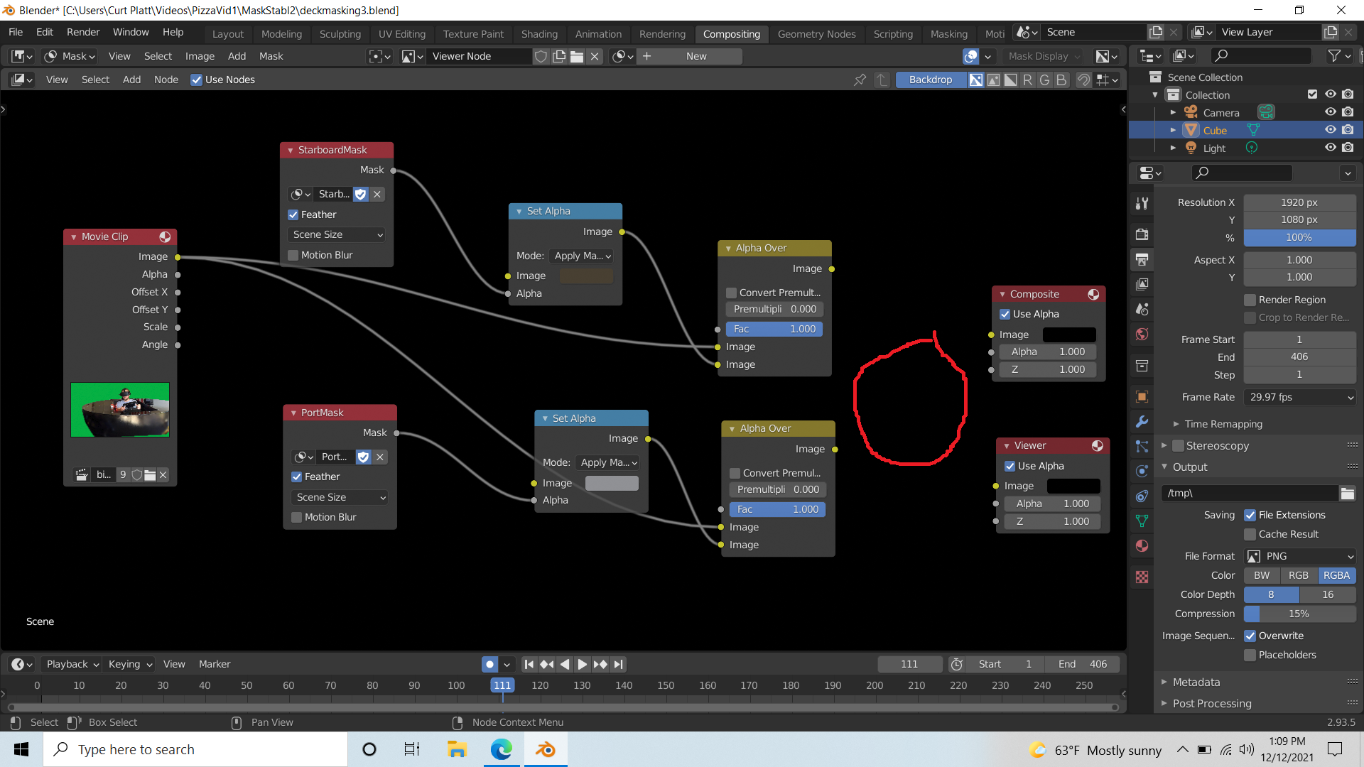 combining alpha channels