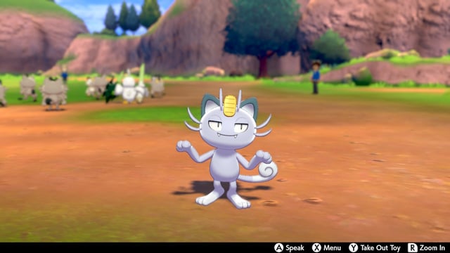 Alolan Meowth in camp