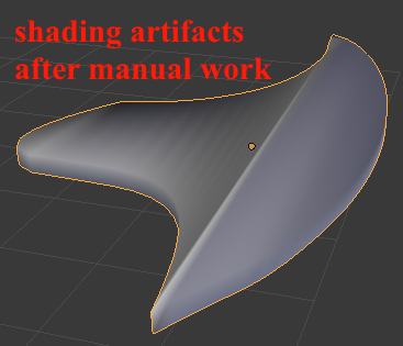 manual shading artifacts