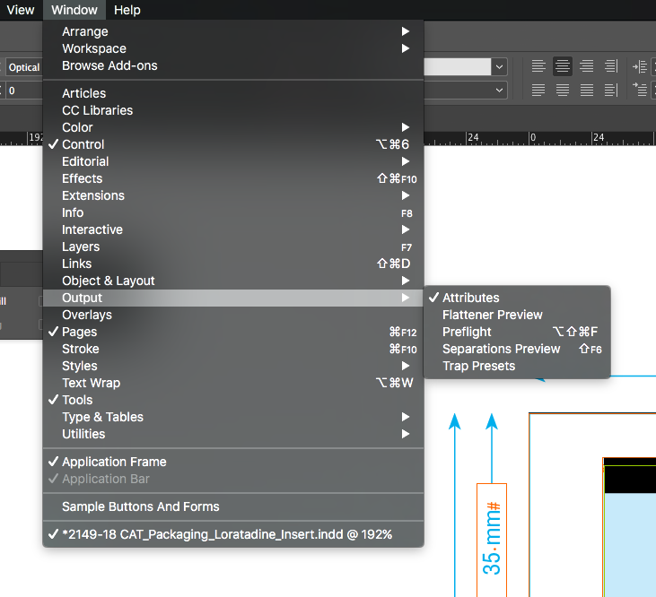 Navigate to the Attributes Panel