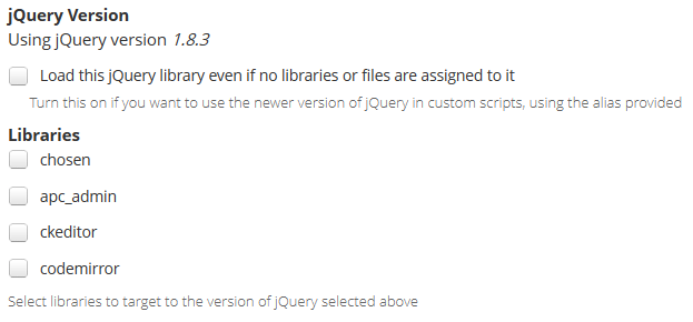 jQuery Multi Settings