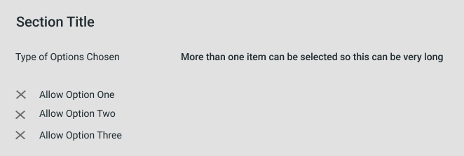 Same settings but with the true-false questions clustered together