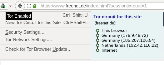 Example where nodes are chosen from the same country