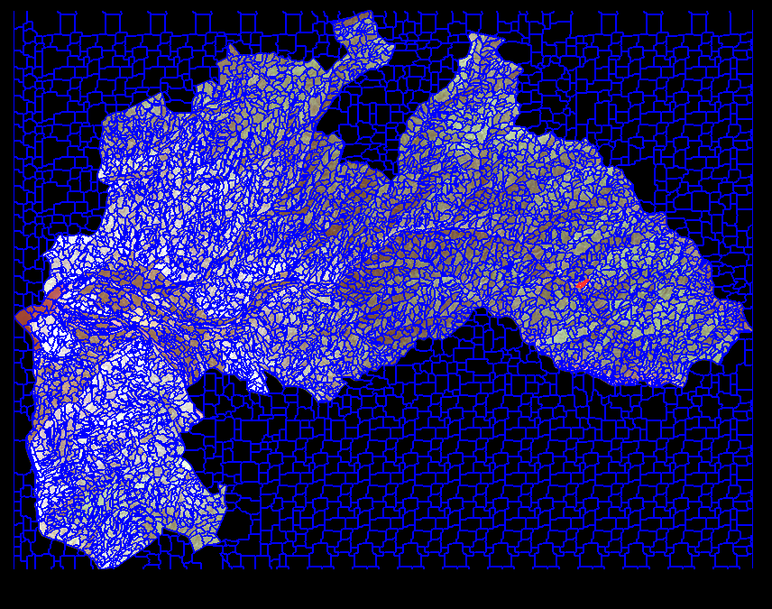 subset image after multiresolution segmentation