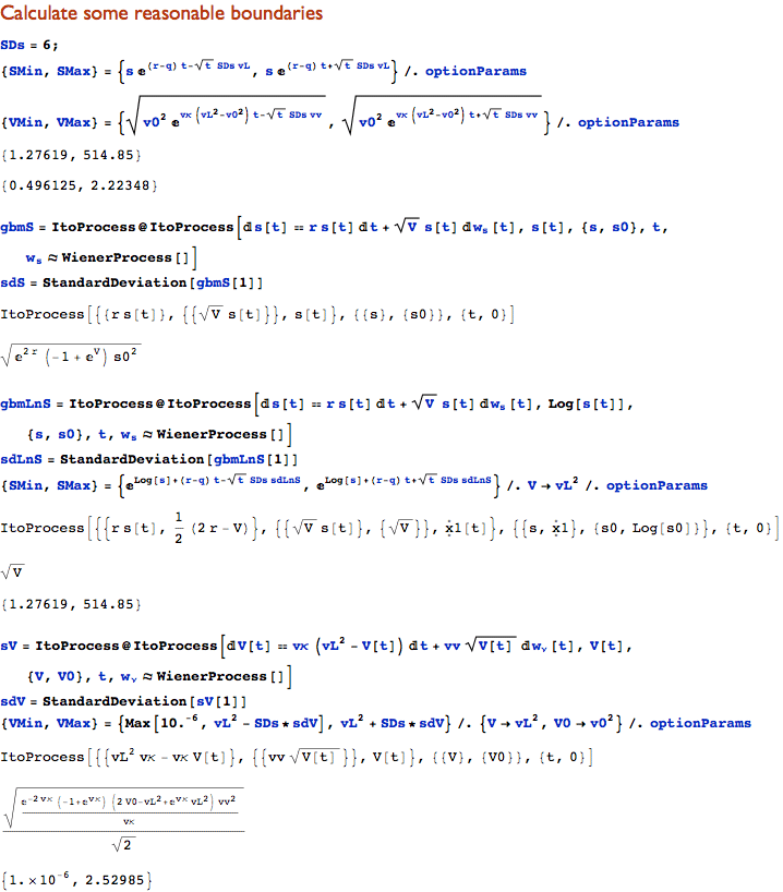 numerical bounds