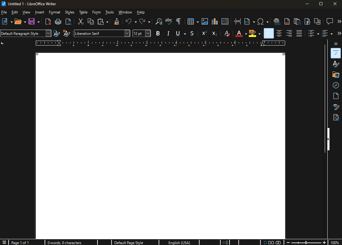 LibreOffice on Windows 11 - no light mode - Super User