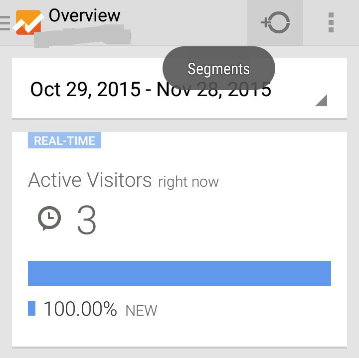 Google Analytics Tooltip