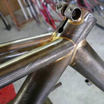 fillet brazed frame