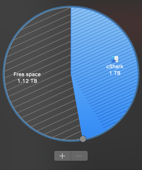 Disk Utility unallocated space