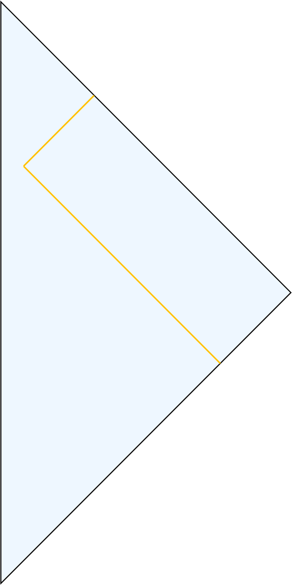 Minkowski spacetime with mirror