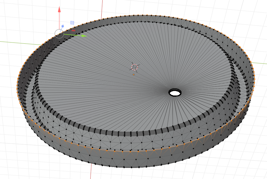 Plate with outer rim selected