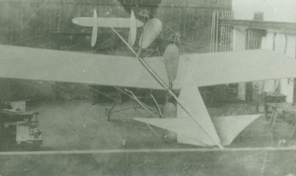 Vlaicu I plane during construction