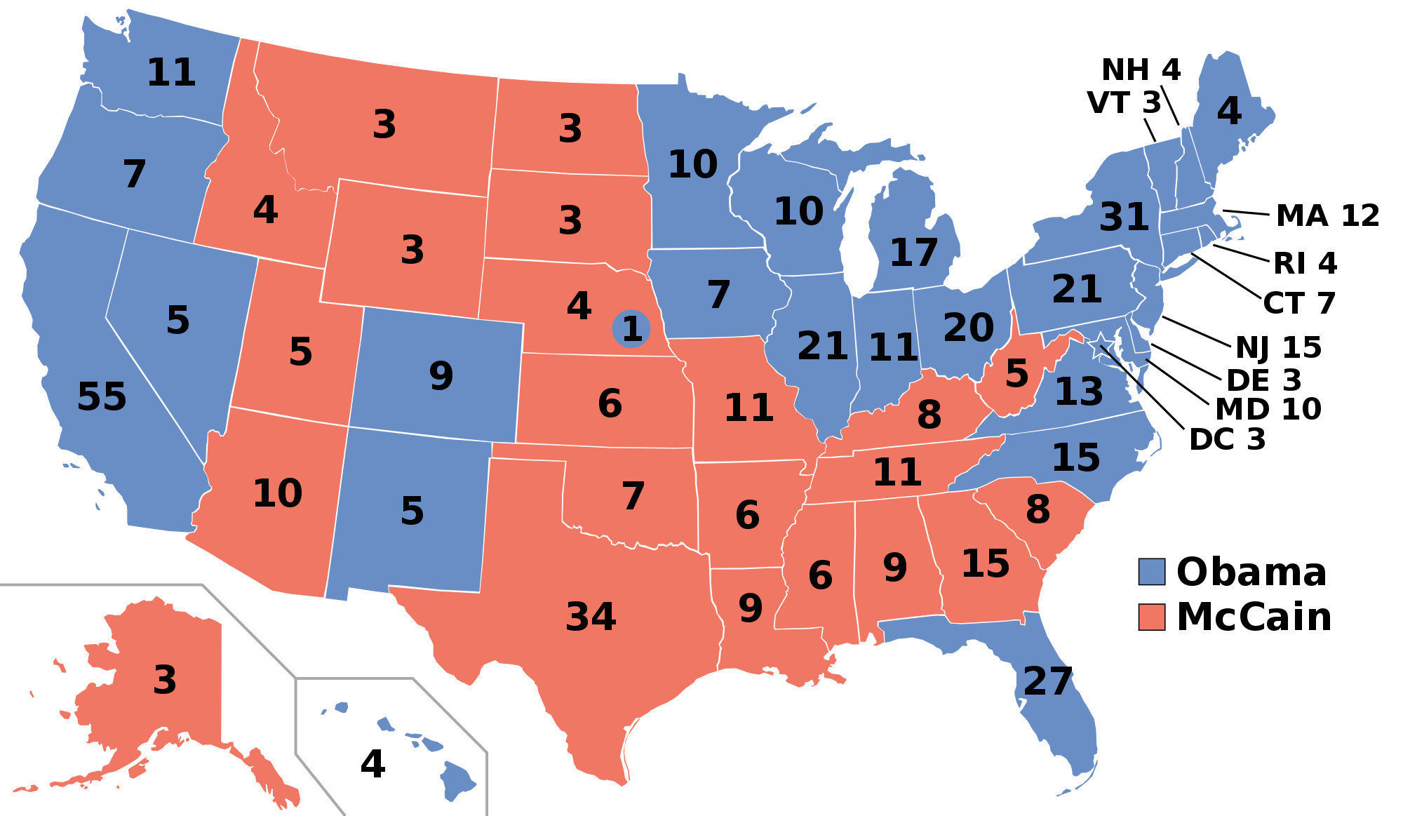 electoral map