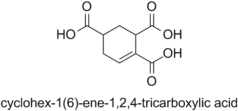 cyclohex-1(6)-ene-1,2,4-tricarboxylic acid