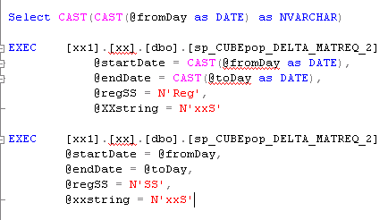 stored procedure wtfman