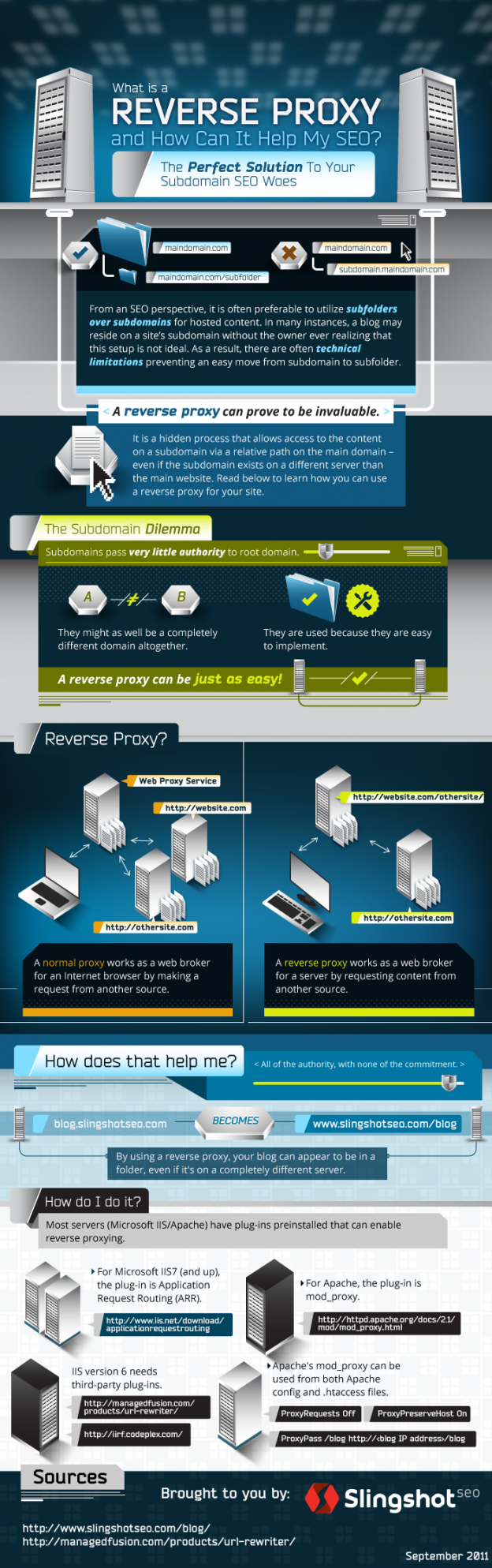 Reverse Proxy Infographic