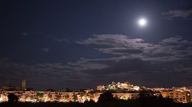 Moonlight over Almuñécar